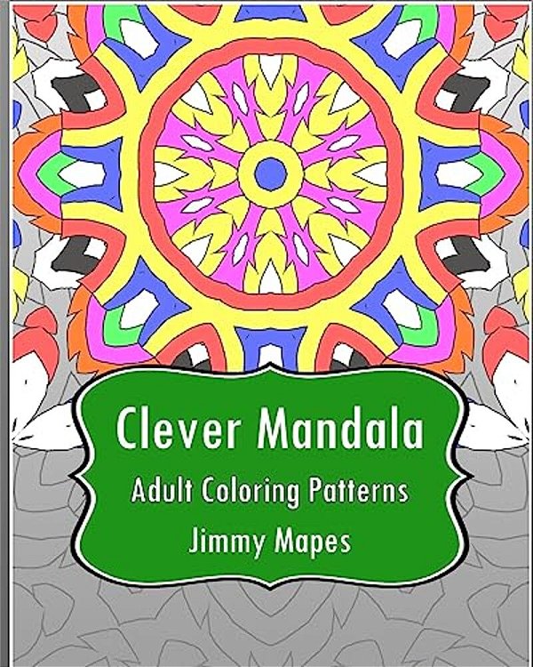 Clever Mandala (Adult Coloring Patterns)-..