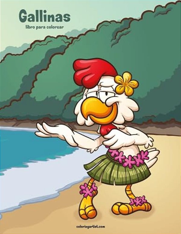 Gallinas Libro Para Colorear 1-..