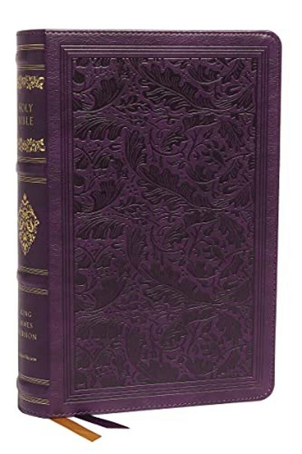 Kjv, Sovereign Collection Bible, Personal Size, Leathersoft, Purple, Red Letter Edition, Comfort Print: Holy Bible, King James Version-..