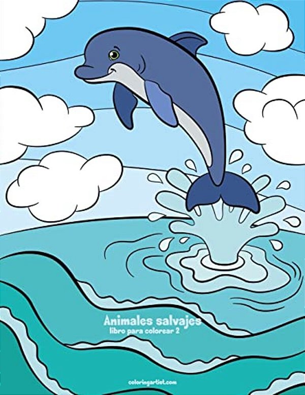 Animales Salvajes Libro Para Colorear 2-..