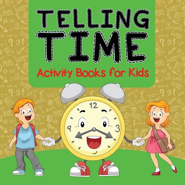Telling Time Activity Books For Kids-..