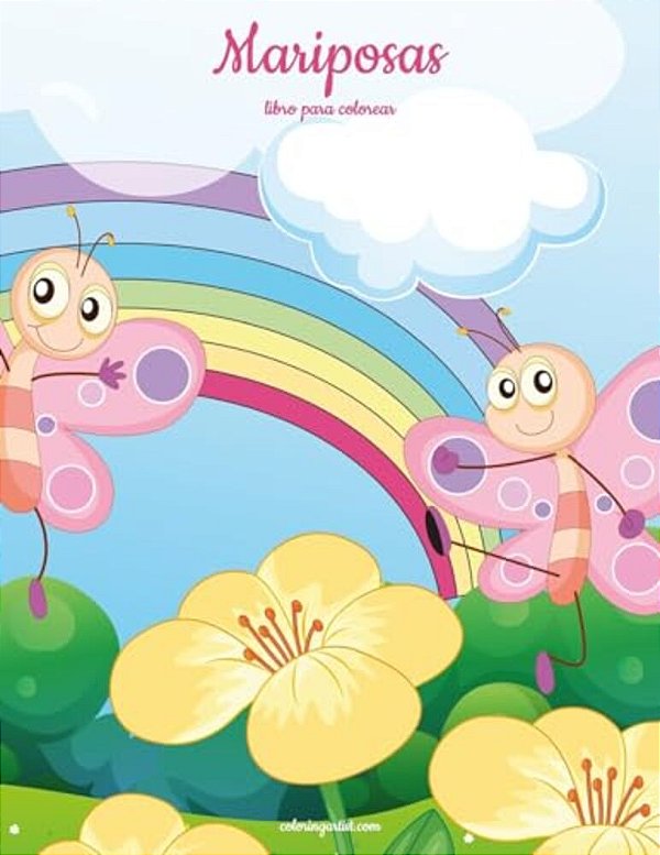 Mariposas Libro Para Colorear 1-..