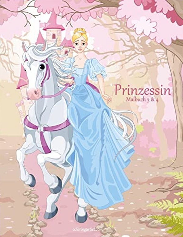 Prinzessin Malbuch 3 & 4-..