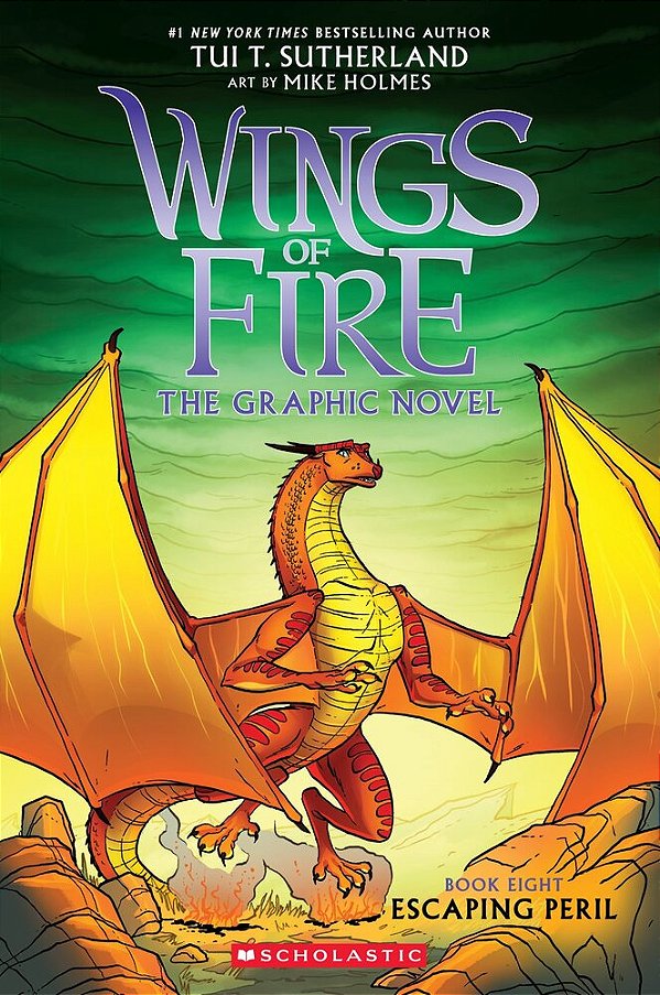 Escaping Peril: A Graphic Novel (Wings Of Fire Graphic Novel #8)-..
