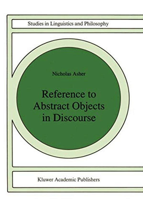 Reference To Abstract Objects In Discourse-..