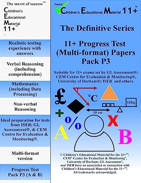 11+ Progress Test Pack P3-..