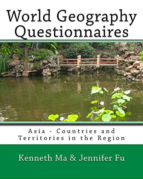 World Geography Questionnaires: Asia - Countries And Territories In The Region-..