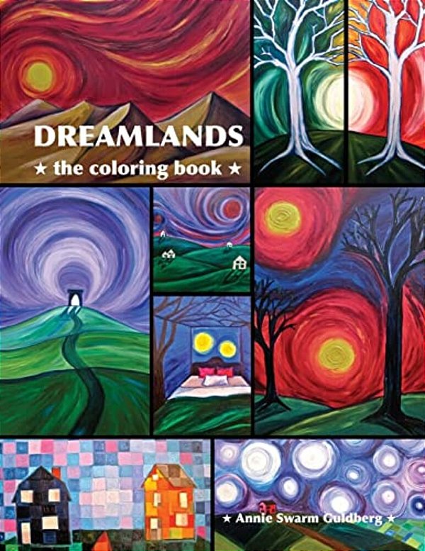 Dreamlands Coloring Book: Based On The Original Artwork In The Dreamlands Series-..