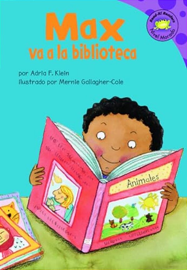Max Va A La Biblioteca  Max Goes To The Library-..