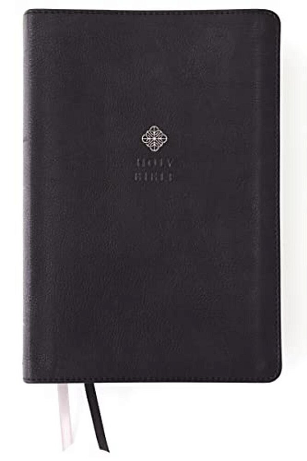 Niv, Men's Devotional Bible (By Men, For Men), Large Print, Leathersoft, Black, Comfort Print-..