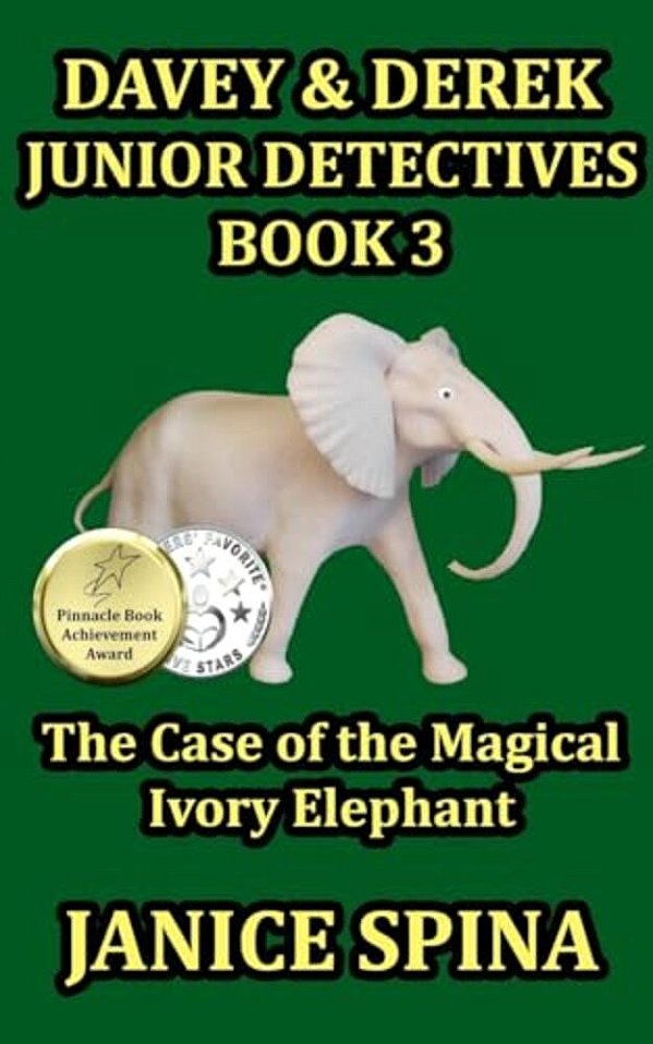 Davey & Derek Junior Detectives Series Book 3: The Case Of The Magical Ivory Elephant-..