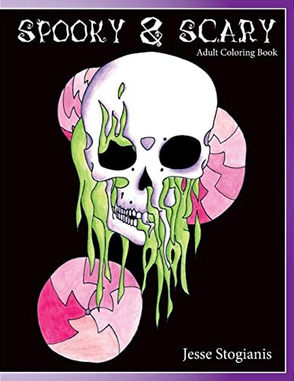 Spooky And Scary Adult Coloring Book: A Creepy And Strang Coloring Book For Stress Relief And Relaxation-..