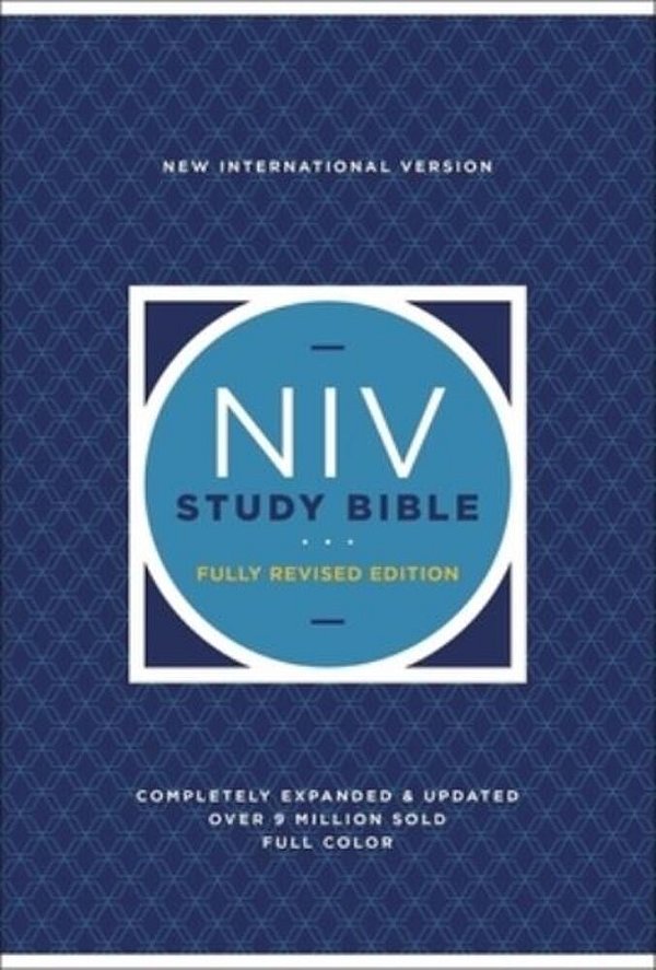 Niv Study Bible, Fully Revised Edition, Hardcover, Red Letter, Comfort Print-..