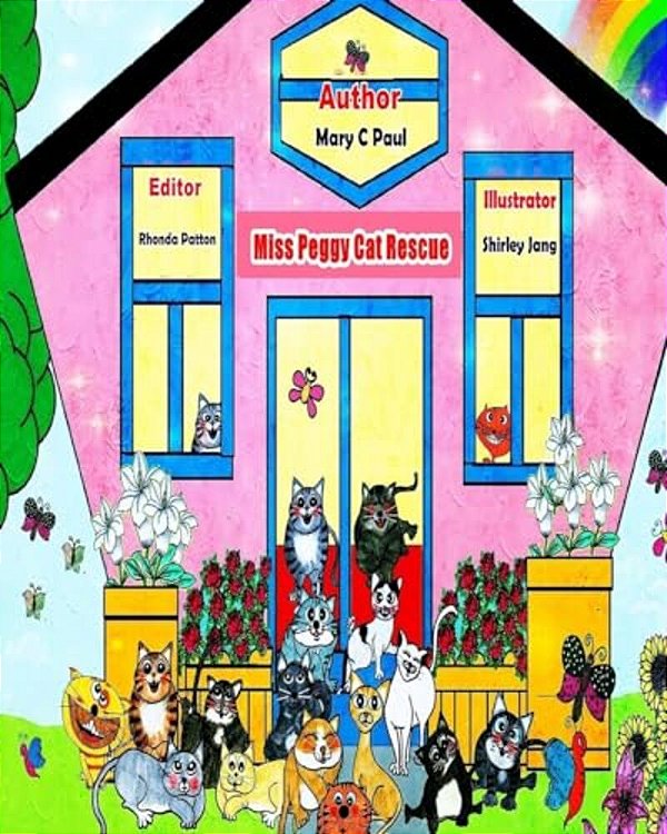 Miss Peggy Cat Rescue (8 X 10): (Animal Shelter, Cats, Adoption)-..