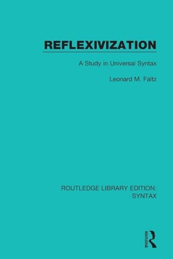 Reflexivization: A Study In Universal Syntax-..