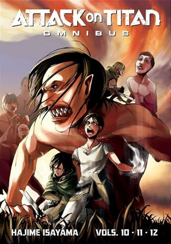 Attack On Titan Omnibus 4 (Vol. 10-12)-..