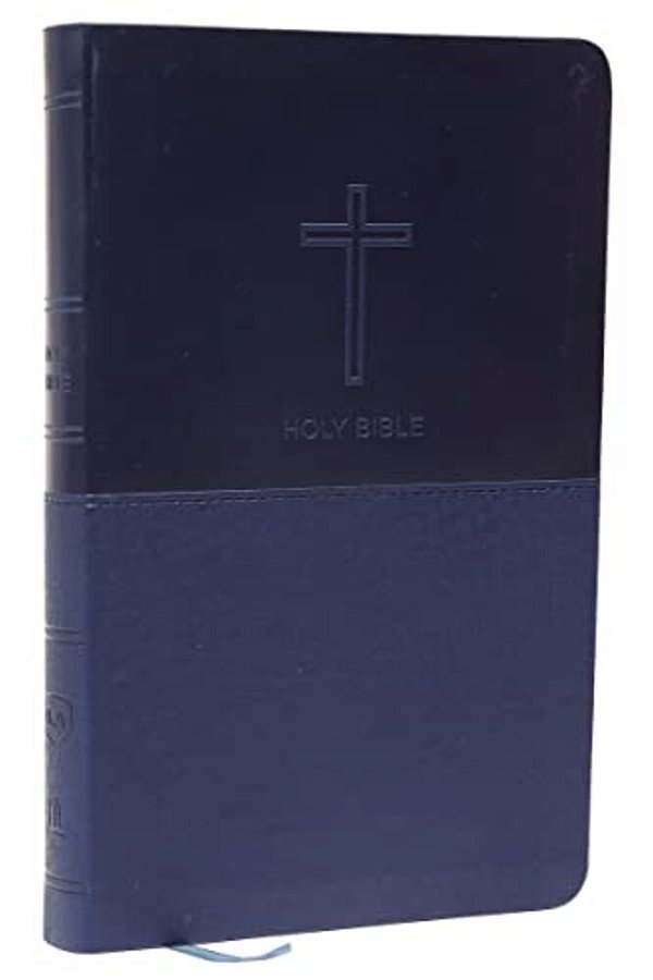 Nkjv, Value Thinline Bible, Standard Print, Imitation Leather, Blue, Red Letter Edition-..