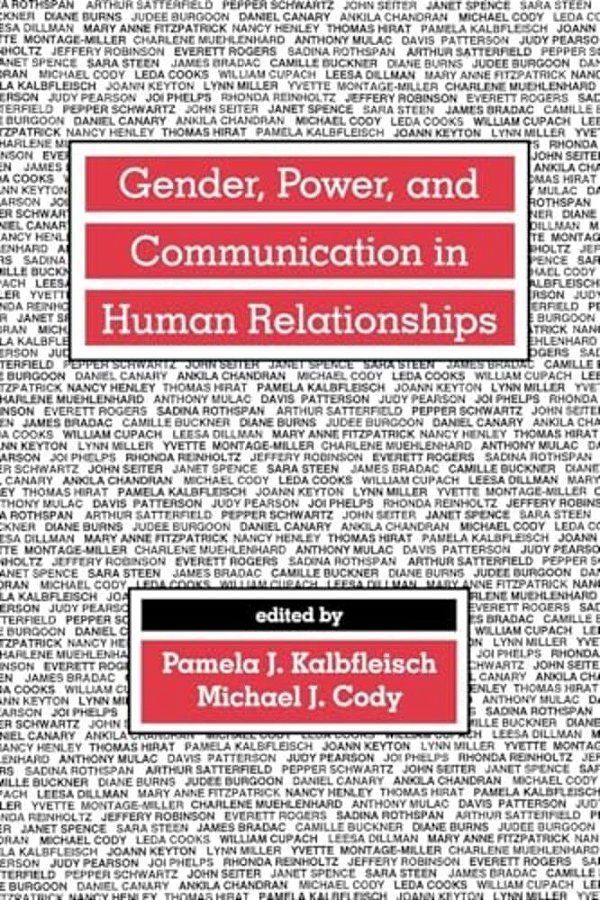 Gender, Power, And Communication In Human Relationships-..
