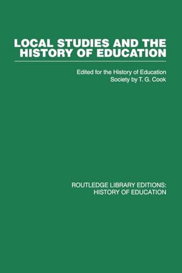 Local Studies And The History Of Education-..