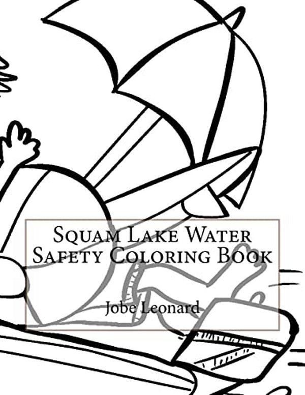 Squam Lake Water Safety Coloring Book-..