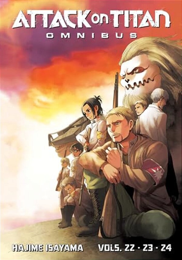 Attack On Titan Omnibus 8 (Vol. 22-24)-..