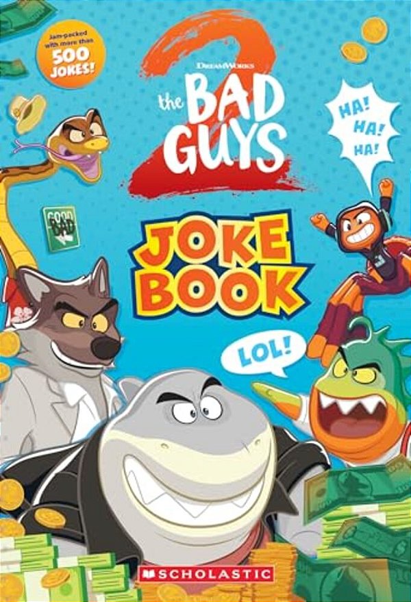 Bad Guys Movie 2 Joke Book-..