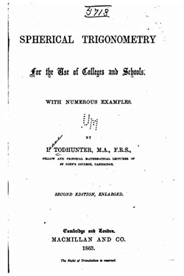 Spherical Trigonometry, For The Use Of Colleges And Schools, With Numerous Examples-..