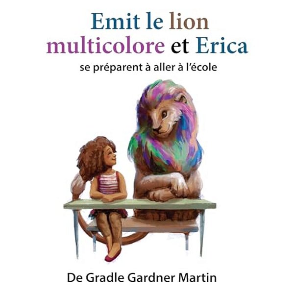 Emit Le Lion Multicolore Et Erica Se Préparent À Aller À L'École-..