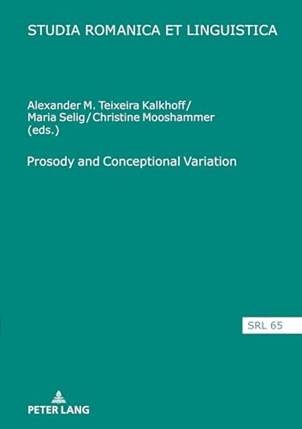 Prosody And Conceptional Variation-..