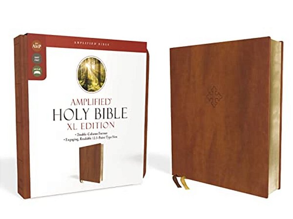 Amplified Holy Bible, Xl Edition, Leathersoft, Brown-..