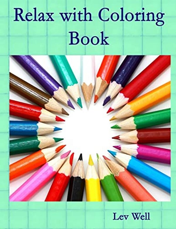 Relax With Coloring Book-..