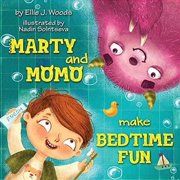 Marty And Momo Make Bedtime Fun: (Children's Book About A Boy And His Friend Momo The Monster, Bedtime Story, Rhyming Books, Picture Books, Ages 3-8,-..