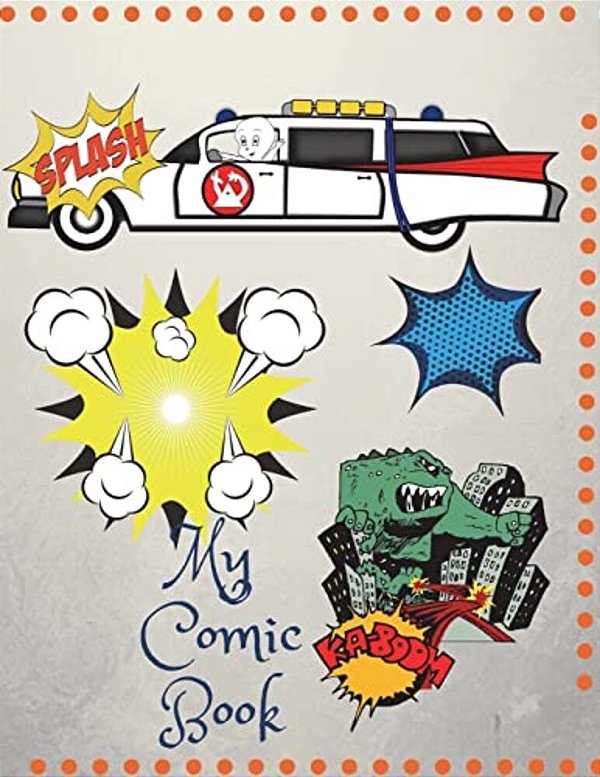 My Comic Book: Create Your Own Comic Book With Different Page Designs 150 Pages-..