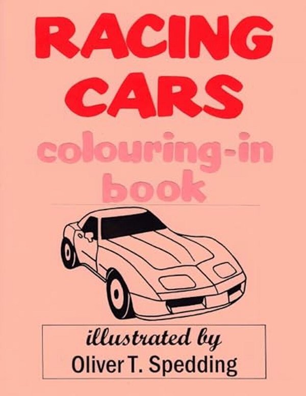 Racing Cars Colouring-In Book-..