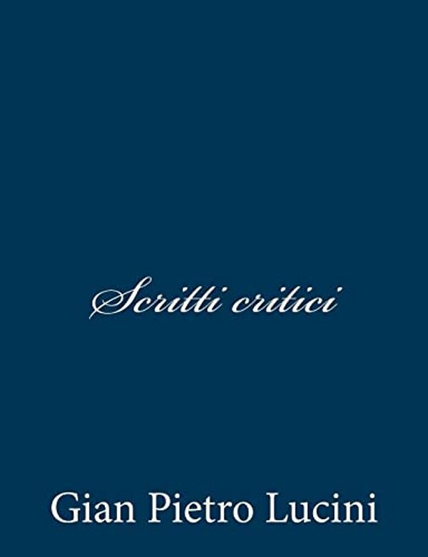 Scritti Critici-..