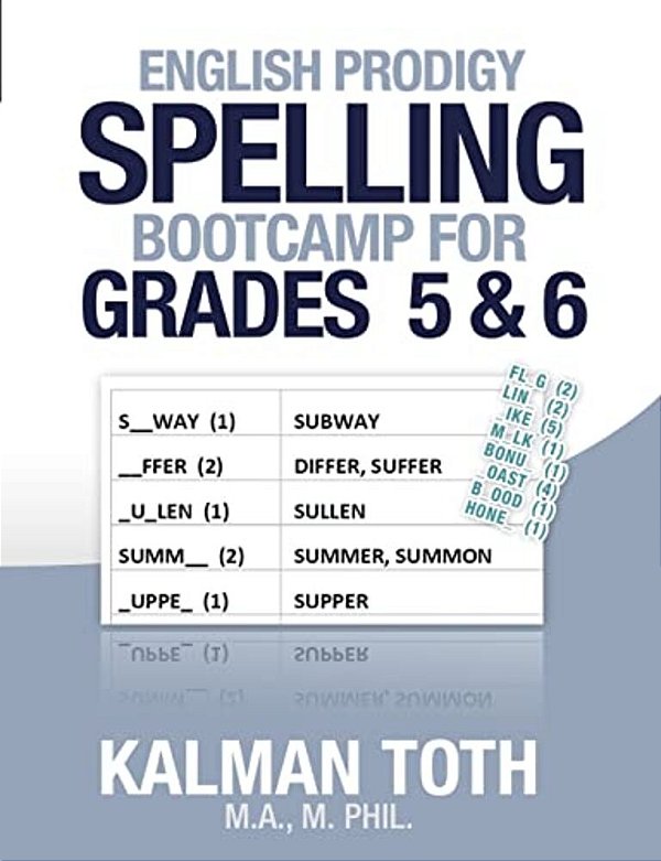 English Prodigy Spelling Bootcamp For Grades 5 & 6-..