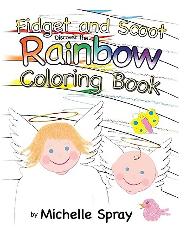 Fidget And Scoot Discover The Rainbow Coloring Book-..