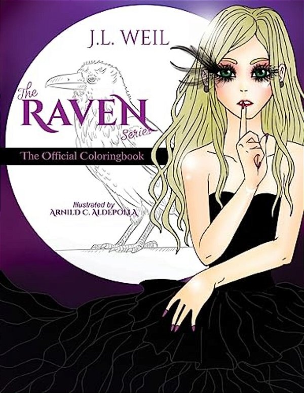 Raven Series Coloring Book-..