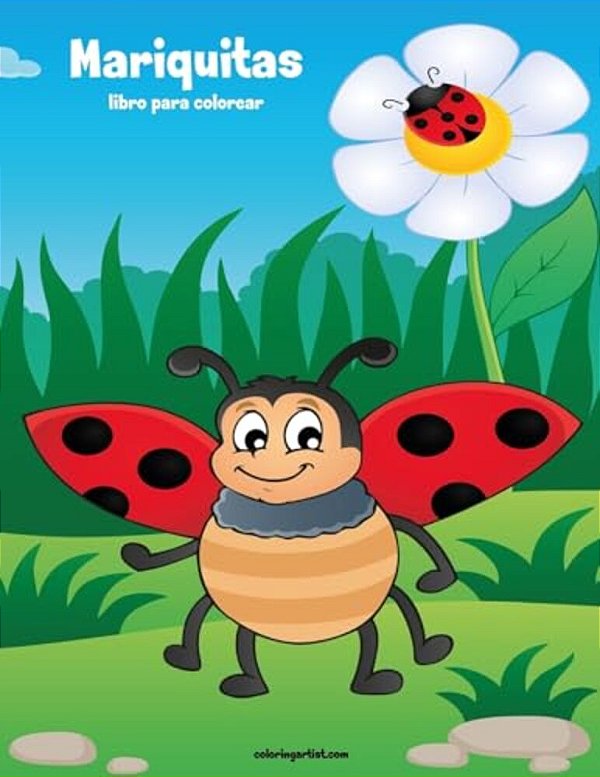 Mariquitas Libro Para Colorear 1-..