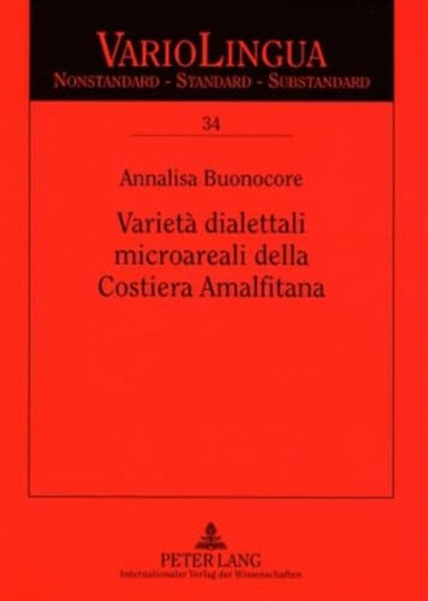 Varietà Dialettali Microareali Della Costiera Amalfitana-..