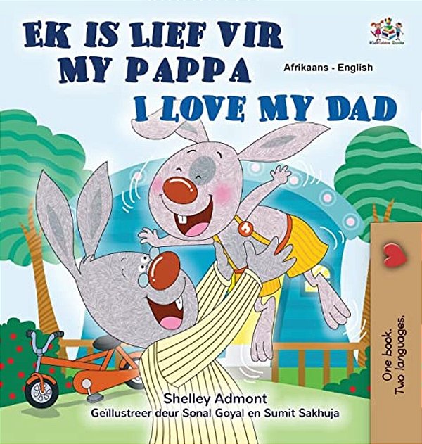 I Love My Dad (Afrikaans English Bilingual Book For Kids)-..