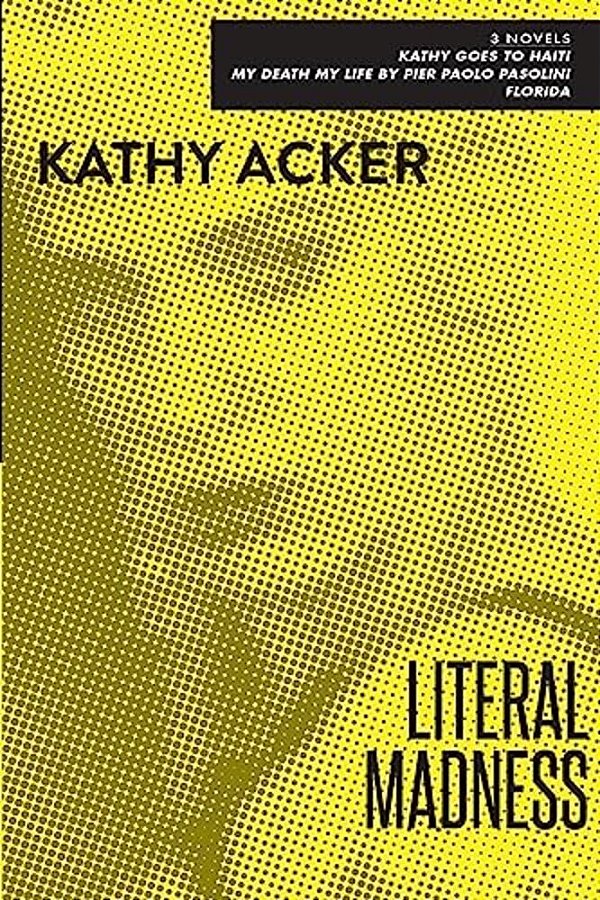 Literal Madness: Three Novels: Kathy Goes To Haiti; My Death My Life By Pier Paolo Pasolini; Florida-..
