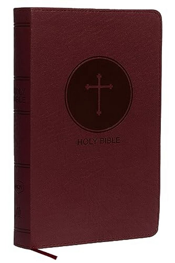 Nkjv, Deluxe Gift Bible, Imitation Leather, Burgundy, Red Letter Edition-..