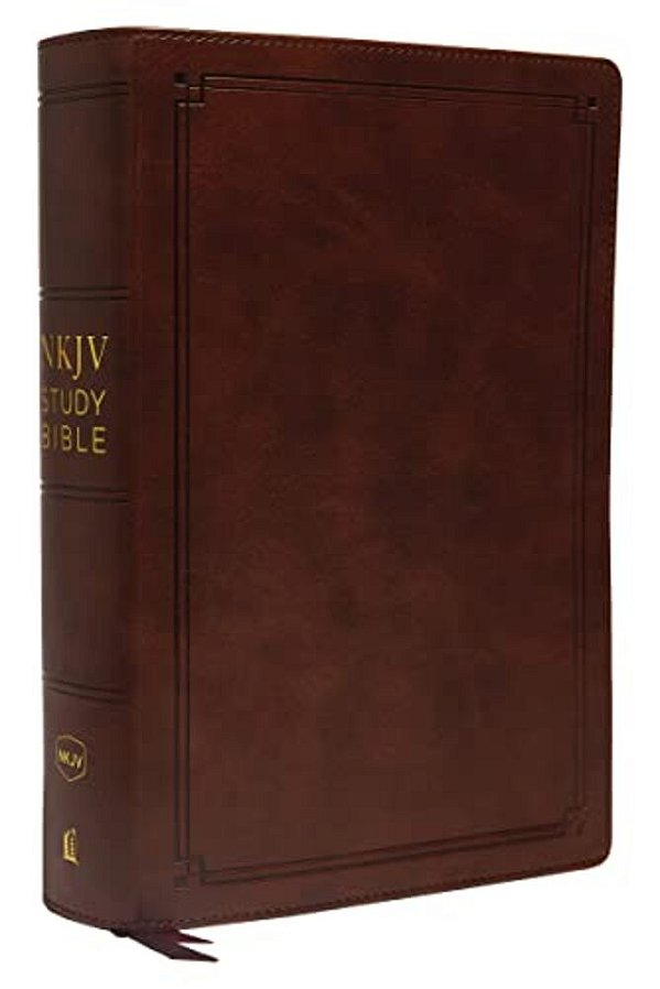 Nkjv Study Bible, Leathersoft, Brown, Comfort Print: The Complete Resource For Studying God's Word-..