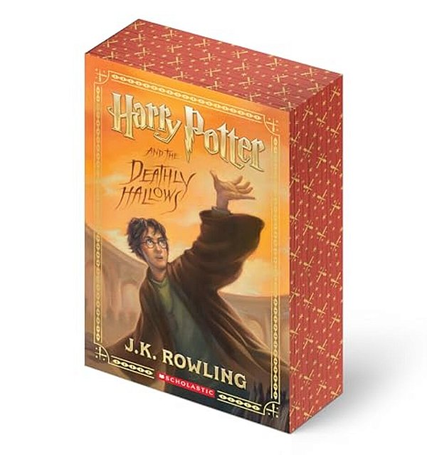 Harry Potter And The Deathly Hallows (Stenciled Edges) (Harry Potter, Book 7)-..