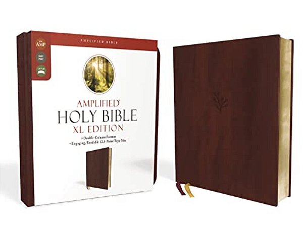 Amplified Holy Bible, Xl Edition, Leathersoft, Burgundy-..