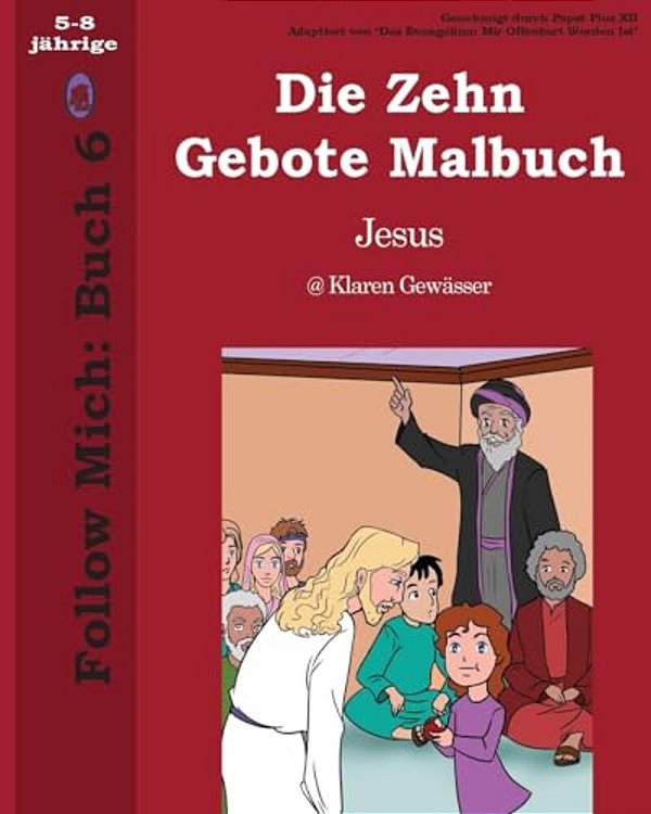 Die Zehn Gebote Malbuch-..