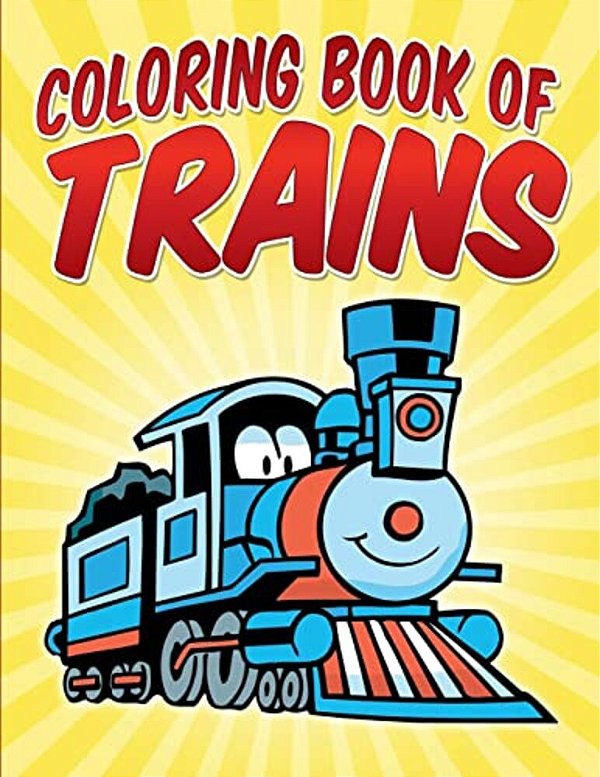Coloring Book Of Trains-..