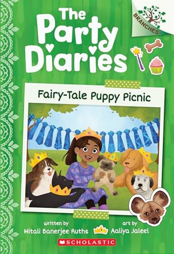 Fairy-Tale Puppy Picnic: A Branches Book (The Party Diaries #4)-..