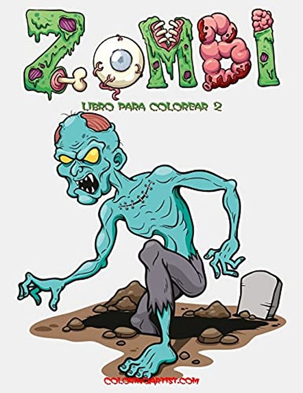 Zombi Libro Para Colorear 2-..